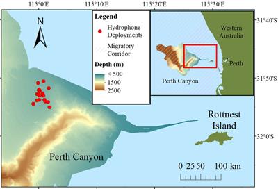 Vocalizing humpback whales (Megaptera novaeangliae) migrating from Antarctic feeding grounds arrive earlier and earlier in the Perth Canyon, Western Australia